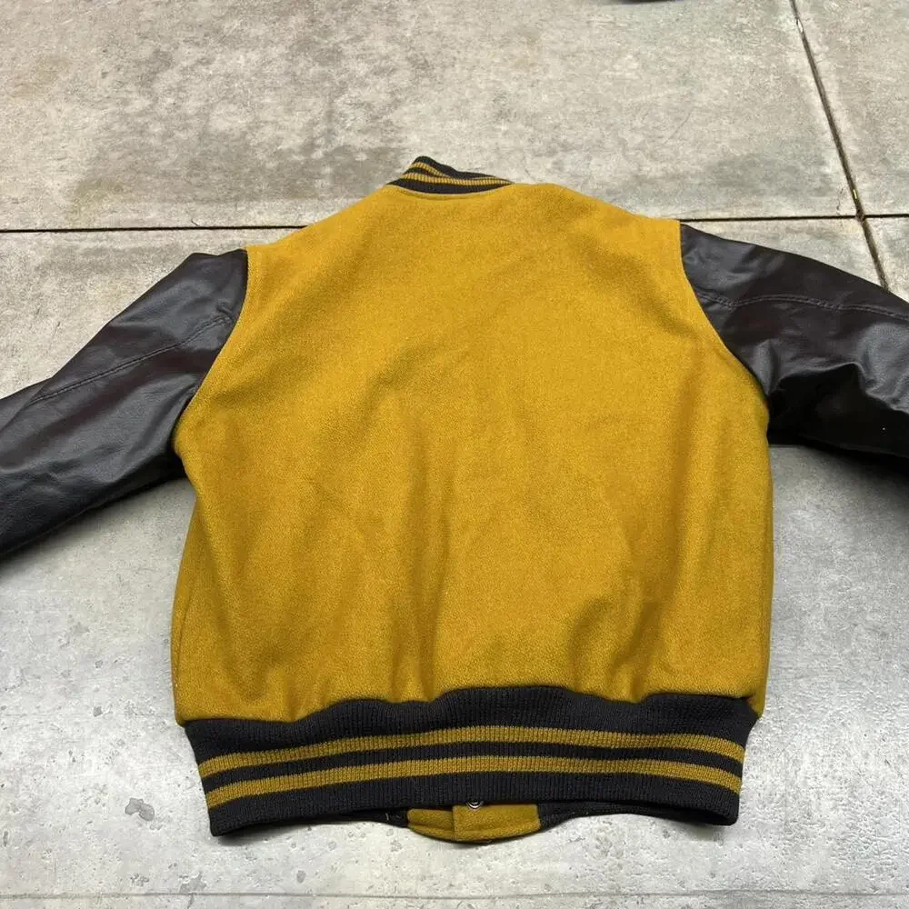 vintage champion 60s running man made in usa letterman varsity bomber jacket - Picture 4 of 5